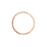 Chopard Ice Cube Ring, ethical rose gold, diamonds