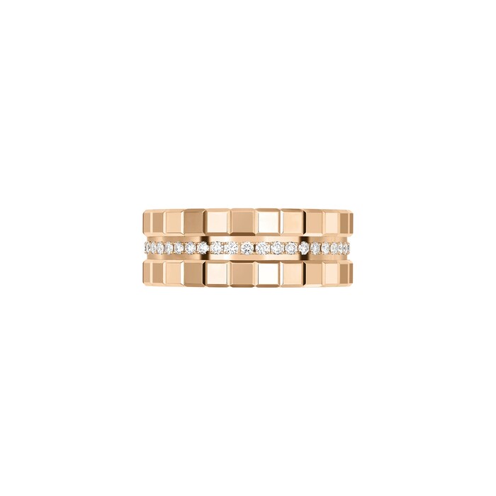 Chopard Ice Cube Ring, Ethical Rose Gold, Diamonds