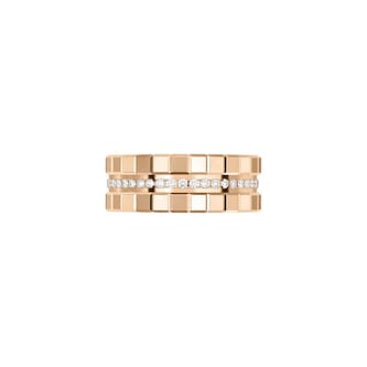 Chopard Ice Cube Ring, Ethical Rose Gold, Diamonds Chopard Ice Cube Ring, Ethical Rose Gold, Diamonds