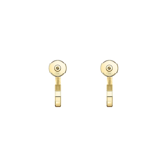 Chopard Ice Cube Yellow Gold Hoop Earring