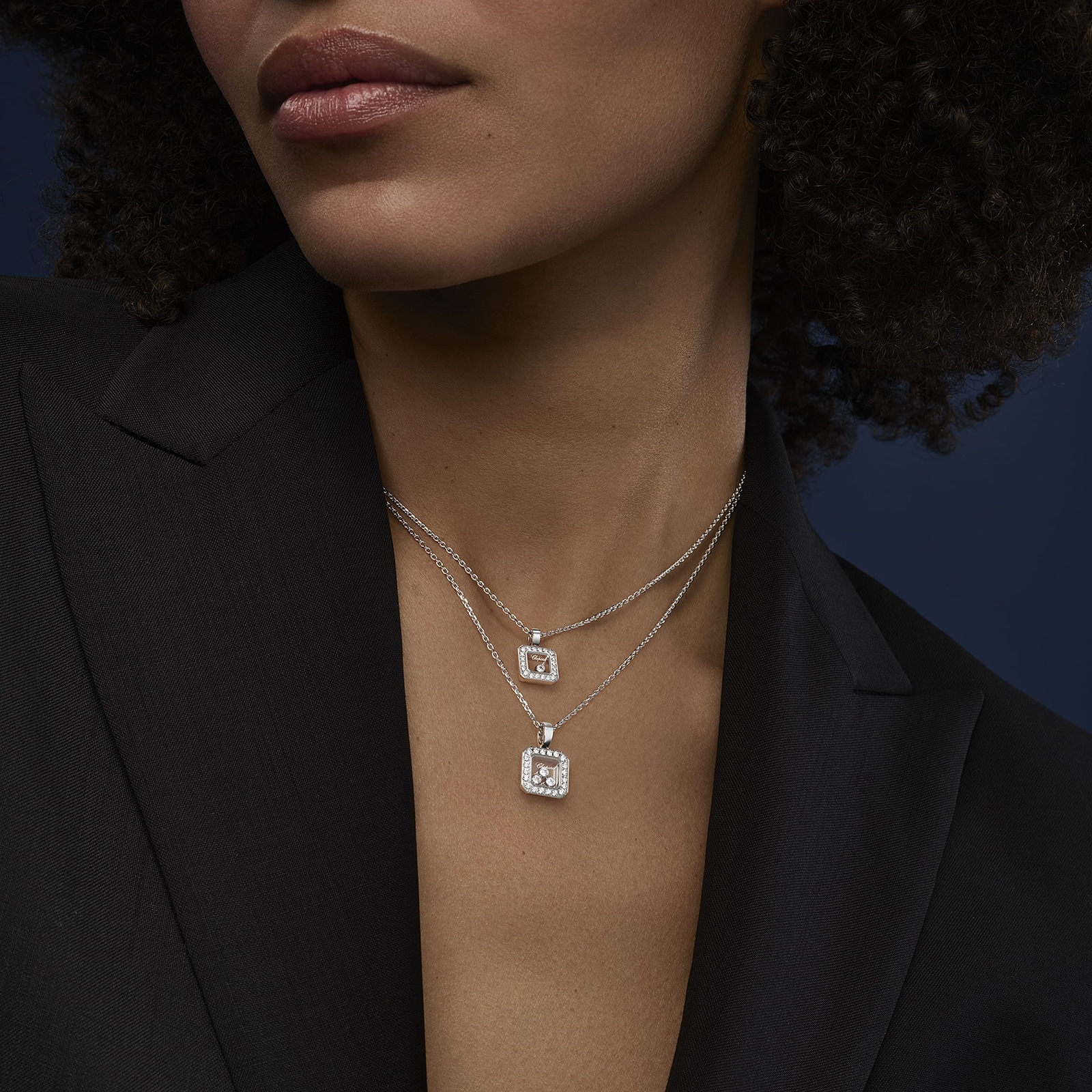 Chopard Happy Diamonds Icons Pendant, Ethical White Gold, Diamonds