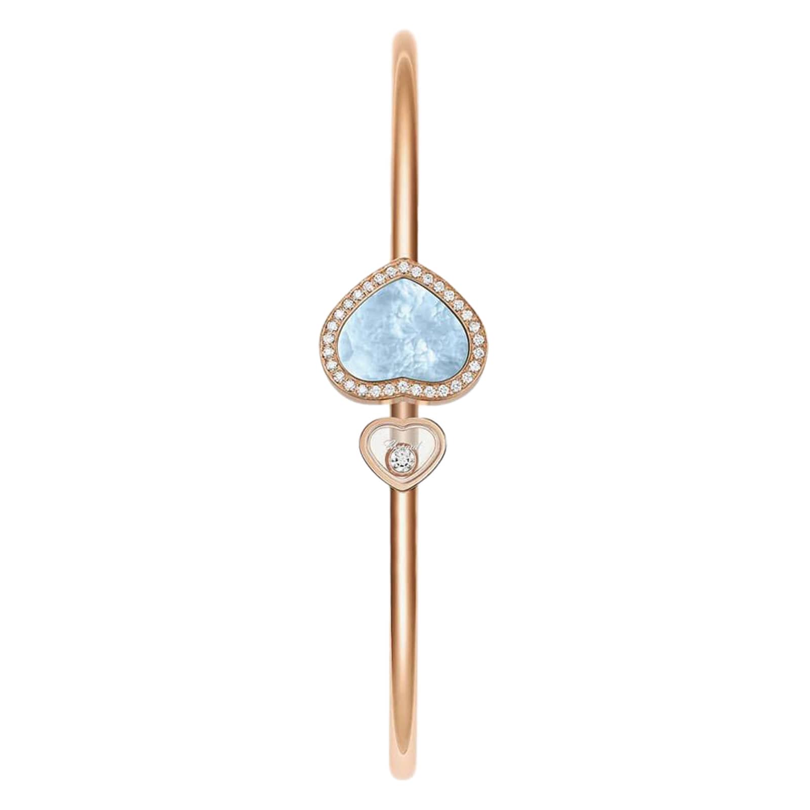 Chopard Happy Hearts Rose Hold Bangle - Blue Chopard Happy Hearts Rose Hold Bangle - Blue