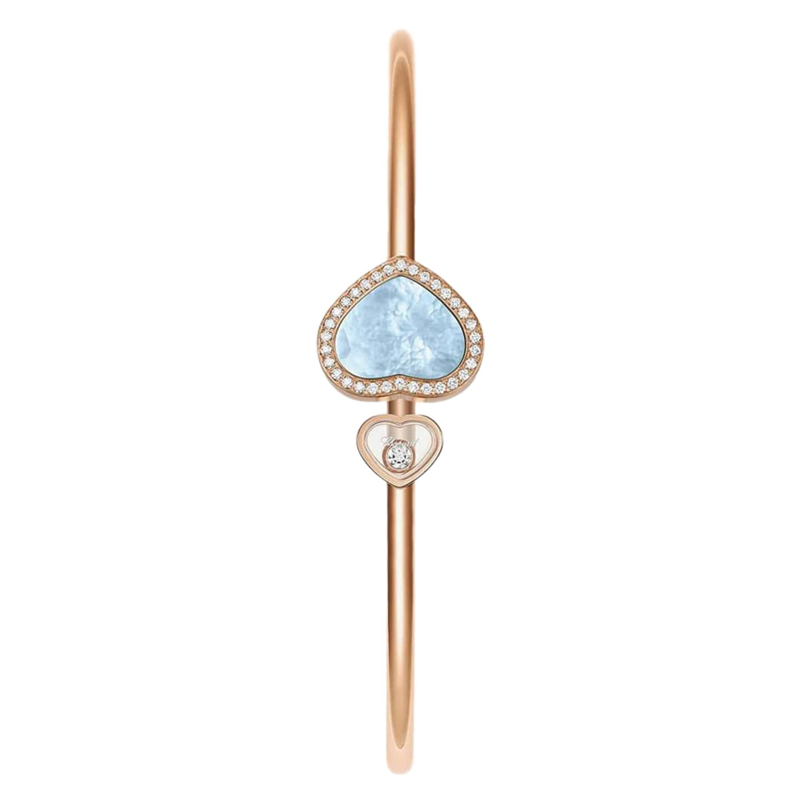 Chopard Happy Hearts Rose Hold Bangle - Blue