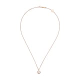 Chopard Happy Hearts Pendant In Ethical 18ct Rose Gold With Diamond
