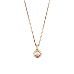 12951121 - Happy Diamonds Icons Pendant In Ethical 18ct Rose Gold With Diamond