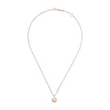 Chopard Happy Diamonds Icons Pendant In Ethical 18ct Rose Gold With Diamond