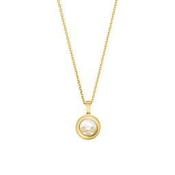 12951122 - Happy Diamonds Icons Pendant In Ethical 18ct Yellow Gold With Diamonds