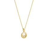 Chopard Happy Diamonds Icons Pendant In Ethical 18ct Yellow Gold With Diamonds