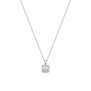 Chopard Happy Diamonds Icons Pendant In Ethical 18ct White Gold With Diamonds