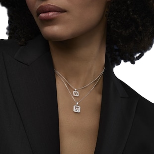 Chopard Happy Diamonds Icons Pendant In Ethical 18ct White Gold With Diamonds