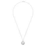 Chopard Happy Spirit Pendant In Ethical 18ct White Gold With Diamonds