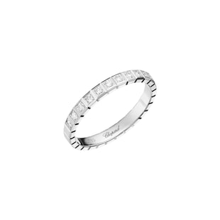 Chopard Ice Cube Ring In Ethical 18ct White Gold With Diamonds