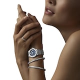 Chopard Ice Cube Ring In Ethical 18ct White Gold With Diamonds