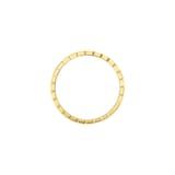 Chopard Ice Cube Ring In Ethical 18ct Yellow Gold With Half Set Diamonds