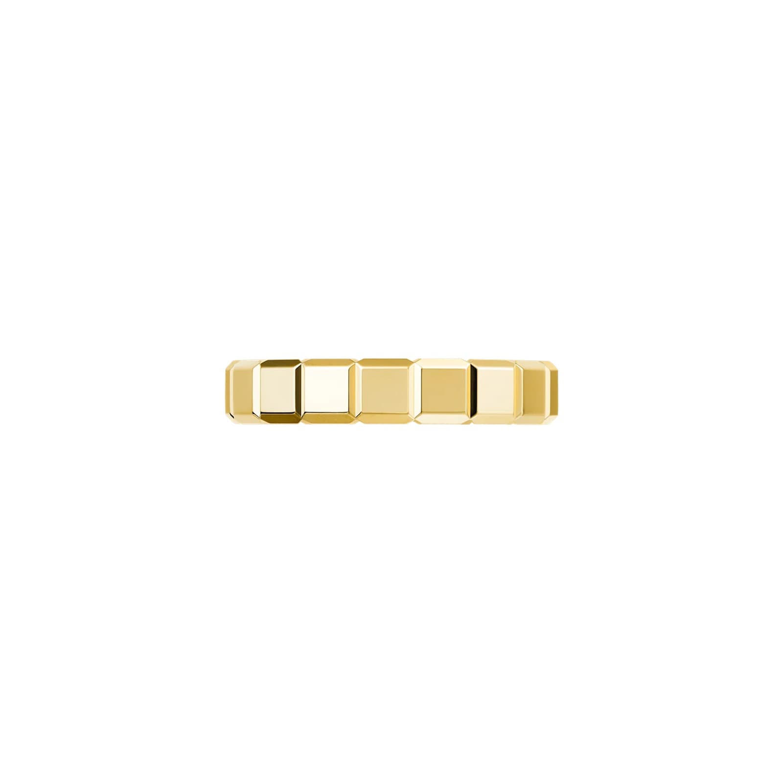 Chopard Ice Cube Ring In Ethical 18ct Yellow Gold Chopard Ice Cube Ring In Ethical 18ct Yellow Gold