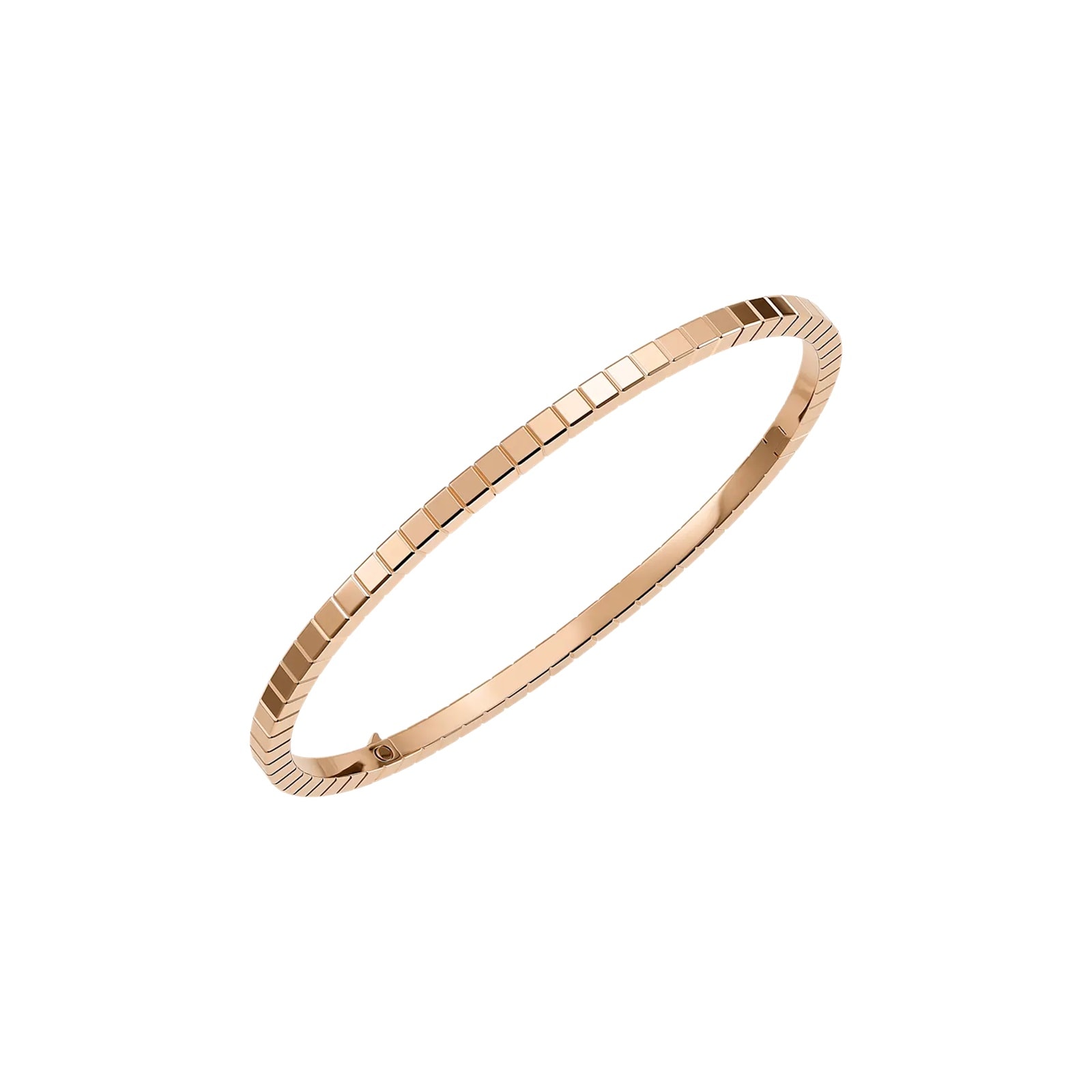 Chopard Ice Cube Bangle In Ethical 18ct Rose Gold Chopard Ice Cube Bangle In Ethical 18ct Rose Gold