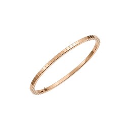 12951146 - Ice Cube Bangle In Ethical 18ct Rose Gold
