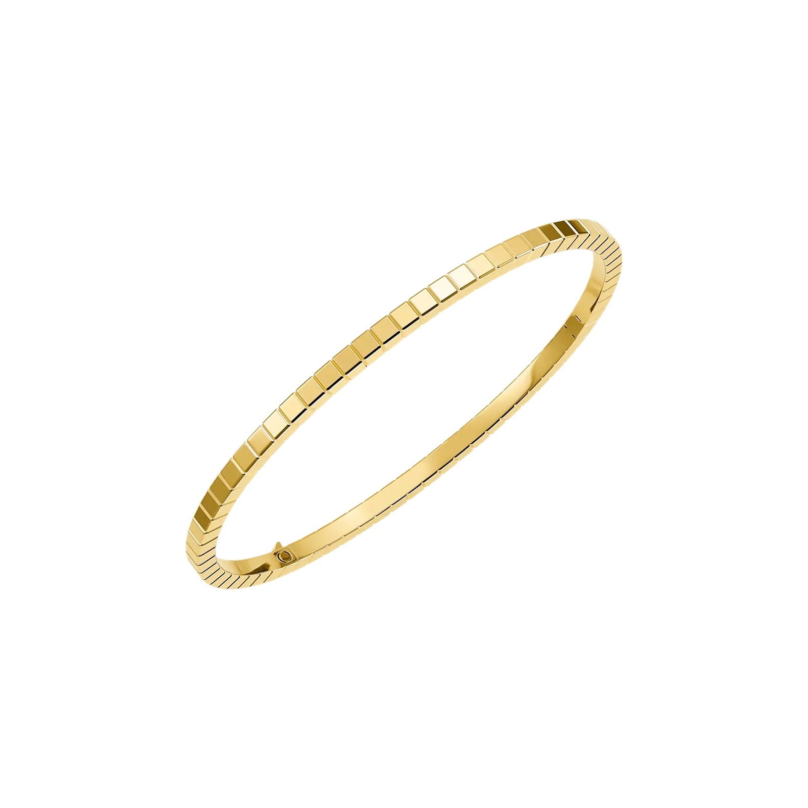 Chopard Ice Cube Bangle In Ethical 18ct Yellow Gold Chopard Ice Cube Bangle In Ethical 18ct Yellow Gold