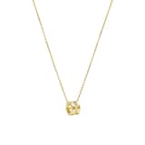 Chopard Ice Cube Pendant In Ethical 18ct Yellow Gold With Diamonds