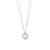 Chopard Happy Diamonds Icons Joaillerie Pendant In Ethical 18ct White Gold With Diamonds