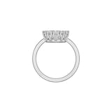 Chopard Happy Diamonds Icons Joaillerie Ring In Ethical 18ct White Gold With Diamonds