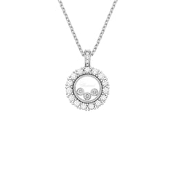 12951152 - Happy Diamonds Icons Joaillerie Pendant In Ethical 18ct White Gold With Diamonds
