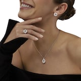 Chopard Happy Diamonds Icons Joaillerie Stud Earrings In Ethical 18ct White Gold With Diamonds