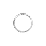 Chopard Ice Cube Ring In Ethical 18ct White Gold With Diamonds