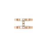Chopard Ice Cube Ring In Ethical 18ct Rose Gold With Diamond