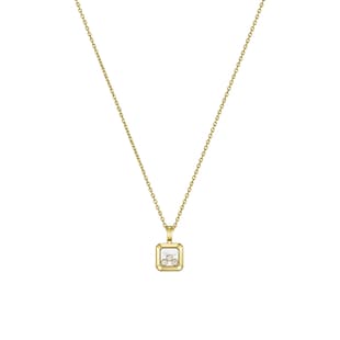 Chopard Happy Diamonds Icons Pendant In Ethical 18ct Yellow Gold Wih Diamonds