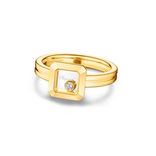 Chopard Happy Diamonds Ring In Ethical 18ct Yellow Gold With Diamonds