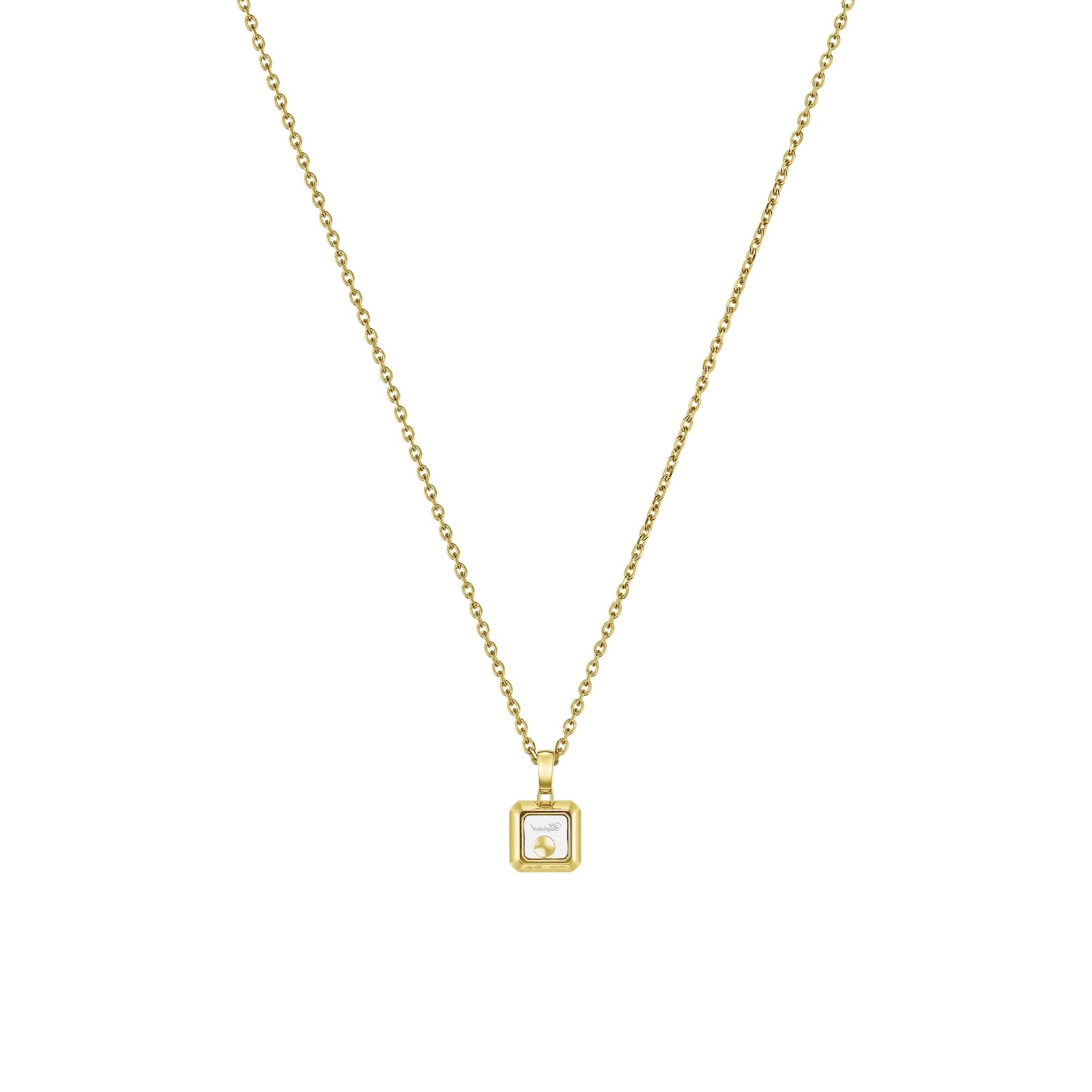 Chopard Happy Diamonds Icons Pendant In Ethical 18ct Yellow Gold With Diamonds Chopard Happy Diamonds Icons Pendant In Ethical 18ct Yellow Gold With Diamonds