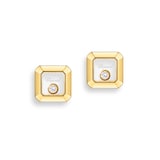 Chopard Happy Diamonds Stud Earrings In Ethical 18ct Yellow Gold With Diamonds