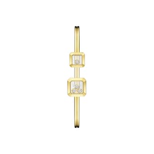 Chopard Happy Diamonds Bangle In Ethical 18ct White Gold With Diamonds