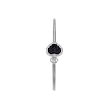 Chopard Happy Hearts Bangle In Ethical 18ct White Gold With Diamonds