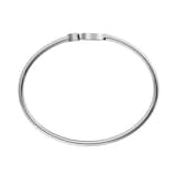 Chopard Happy Hearts Bangle In Ethical 18ct White Gold With Diamonds
