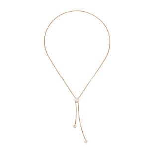 Chopard Happy Hearts Necklace In Ethical 18ct Rose Gold With Diamonds