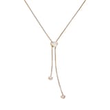 Chopard Happy Hearts Necklace In Ethical 18ct Rose Gold With Diamonds