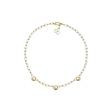 Chopard Happy Diamonds Icons Necklace In Ethical 18ct Yellow Gold With Diamonds