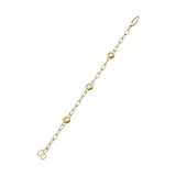 Chopard Happy Diamonds Icons Bracelet In Ehtical 18ct Yellow Gold With Diamonds