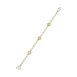 Chopard Happy Diamonds Icons Bracelet In Ehtical 18ct Yellow Gold With Diamonds