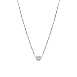 Chopard My Happy Hearts Necklace In Ethical 18ct Rose Gold With Diamonds