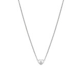 Chopard My Happy Hearts Necklace In Ethical 18ct Rose Gold With Diamonds