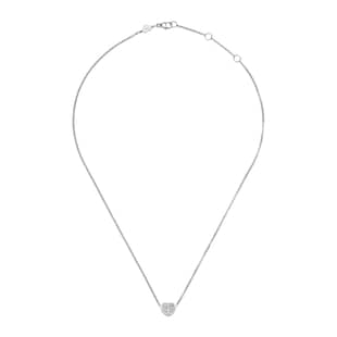 Chopard My Happy Hearts Necklace In Ethical 18ct Rose Gold With Diamonds