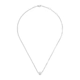 Chopard My Happy Hearts Necklace In Ethical 18ct Rose Gold With Diamonds