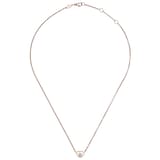 Chopard My Happy Hearts Necklace In Ethical 18ct Rose Gold With Diamonds