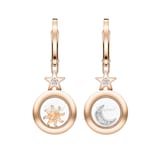 Chopard Happy Diamonds Drop Earrings In Ethical 18ct Yellow Gold With Diamonds