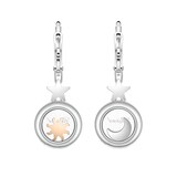 Chopard Happy Diamonds Drop Earrings In Ethical 18ct White Gold With Diamonds