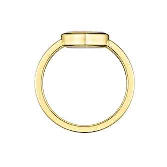 Chopard Happy Diamonds Icons Ring In Ethical 18ct Yellow Gold With Diamond Chopard Happy Diamonds Icons Ring In Ethical 18ct Yellow Gold With Diamond