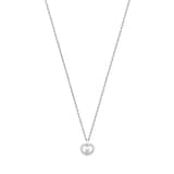 Chopard Happy Diamonds Icons Necklace In Ethical 18ct White Gold With Diamond